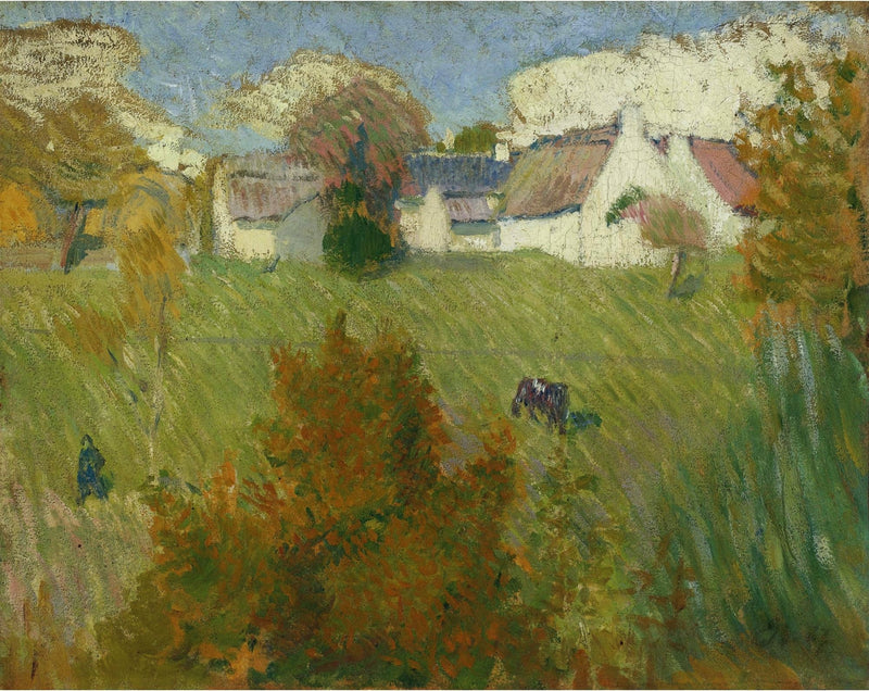 Pont-Aven Çiftliği - Émile Bernard