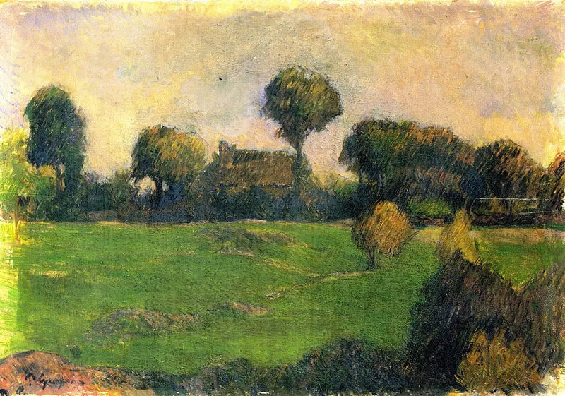 Bretagne'de Çiftlik I - Paul Gauguin