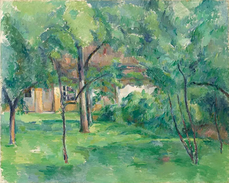 Normandiya'da Çiftlik, Yaz (Hattenville) - Paul Cézanne