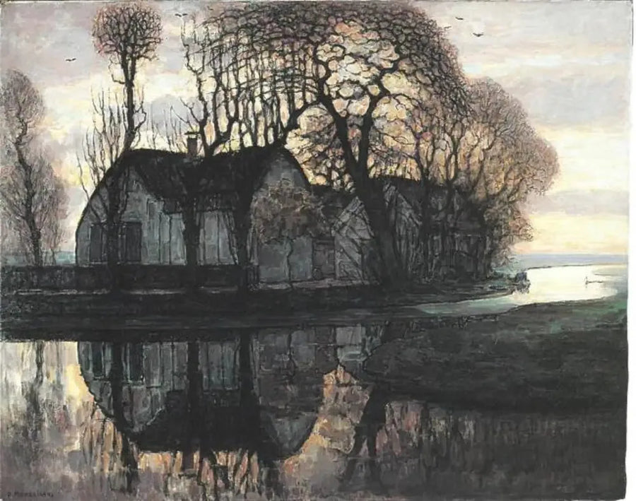 Duivendrecht Yakınındaki Çiftlik - Piet Mondrian