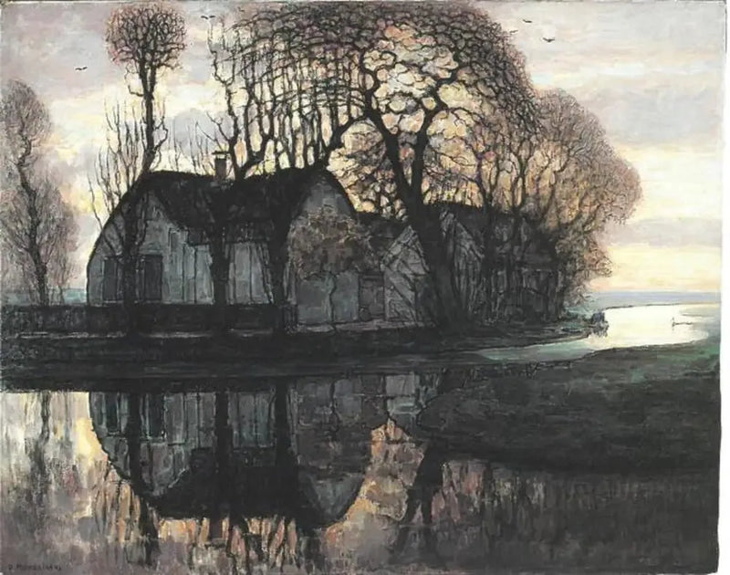Duivendrecht Yakınındaki Çiftlik - Piet Mondrian