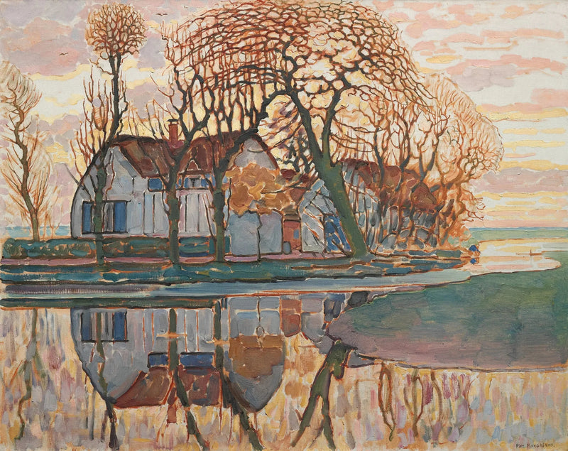 Duivendrecht Yakınındaki Çiftlik - Piet Mondrian