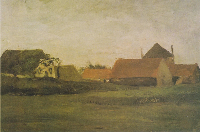 Lahey yakınlarındaki Loosduinen'de Akşamüstü - Vincent van Gogh