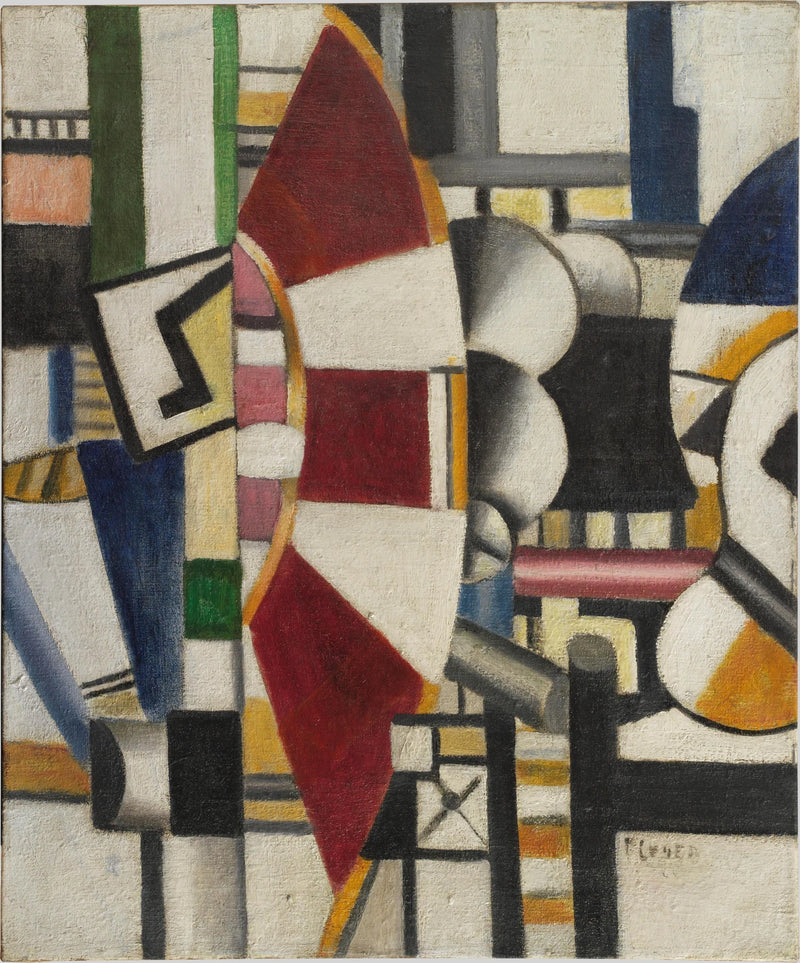 La Roue rouge - Fernand Léger