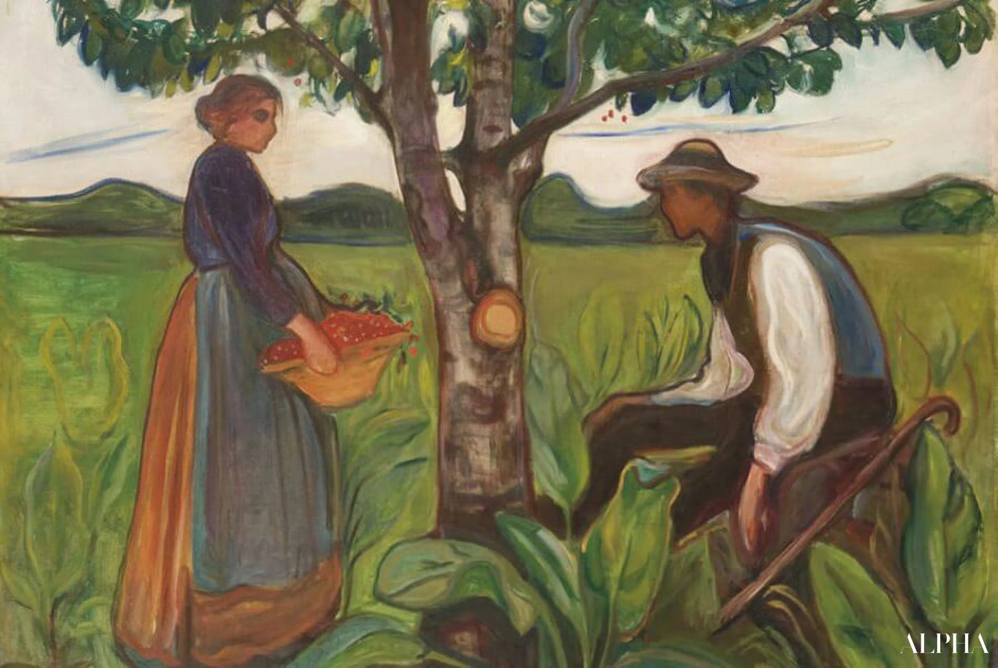 Fertilité - Edvard Munch - Reproductions de tableaux et peintures haut de gamme