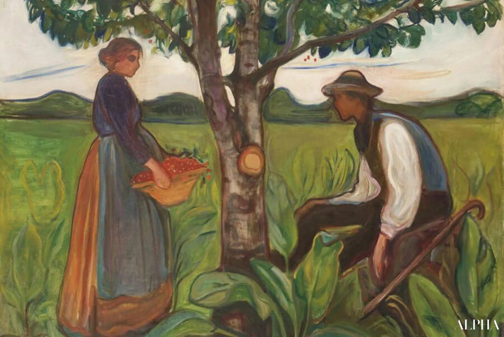 Fertilité - Edvard Munch - Reproductions de tableaux et peintures haut de gamme