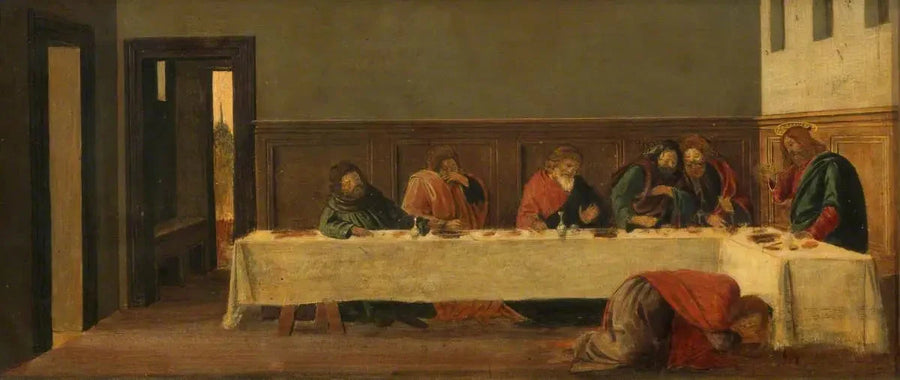 Simon'un Ziyafeti (prédelle, ikinci panel) - Sandro Botticelli