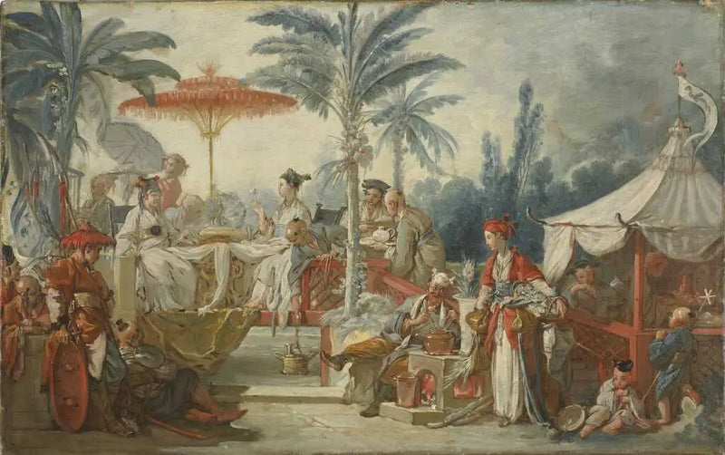 Çin İmparatoru'nun Şöleni - François Boucher