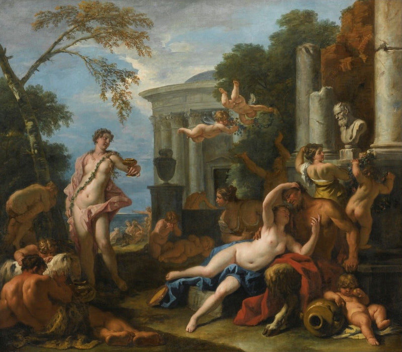 Silène Bayramı (özel koleksiyon) - Sebastiano Ricci