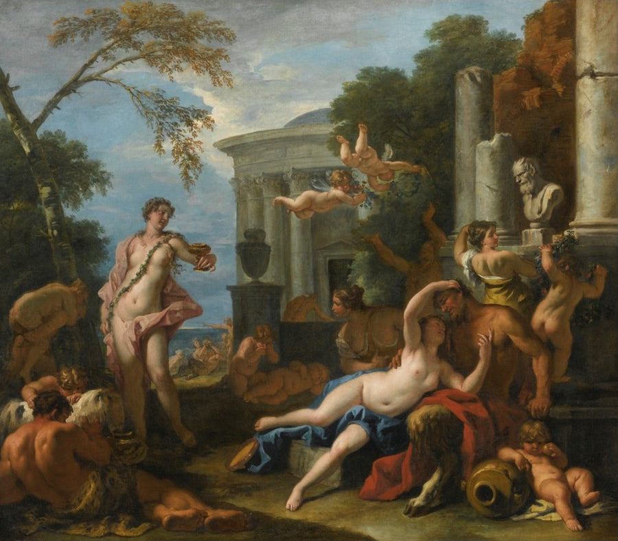 Silène Bayramı (özel koleksiyon) - Sebastiano Ricci