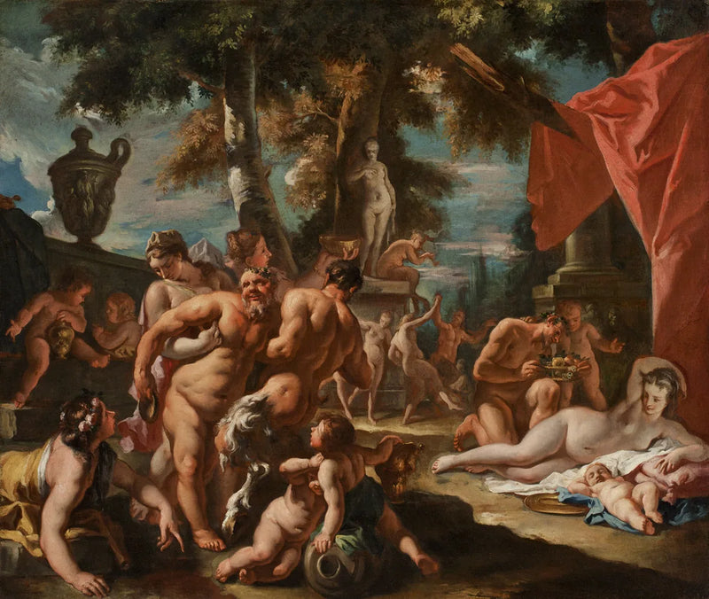 Silène Bayramı - Sebastiano Ricci