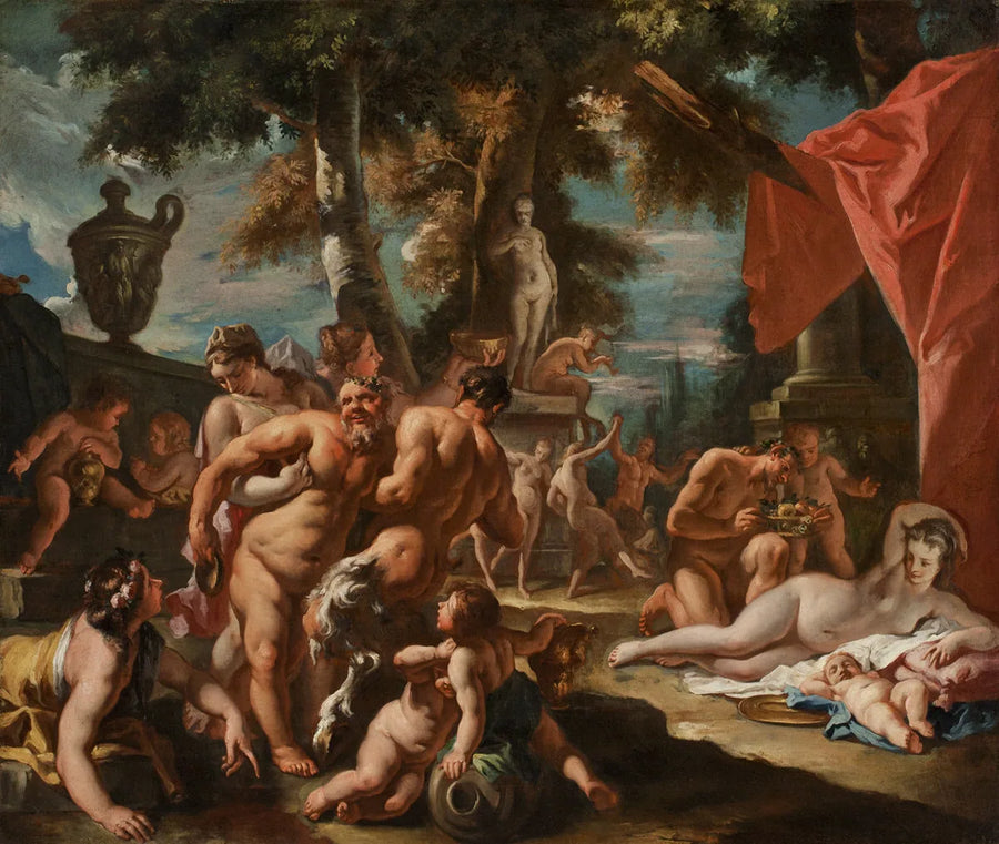 Silène Bayramı - Sebastiano Ricci