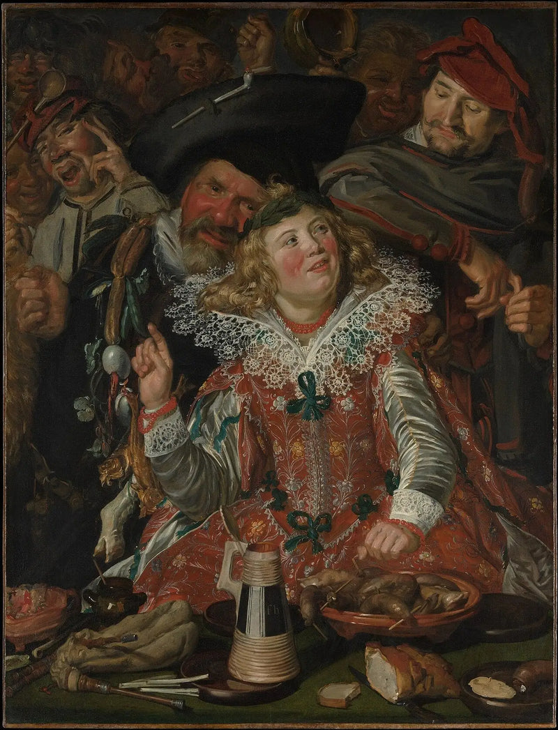 Mardi Gras Kutlamaları - Frans Hals
