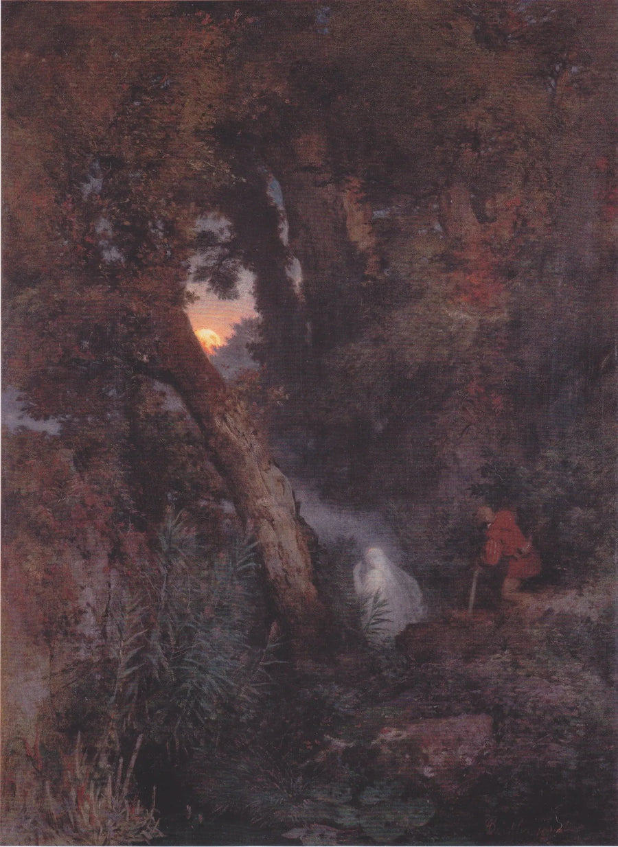 Feu follet - Arnold Böcklin