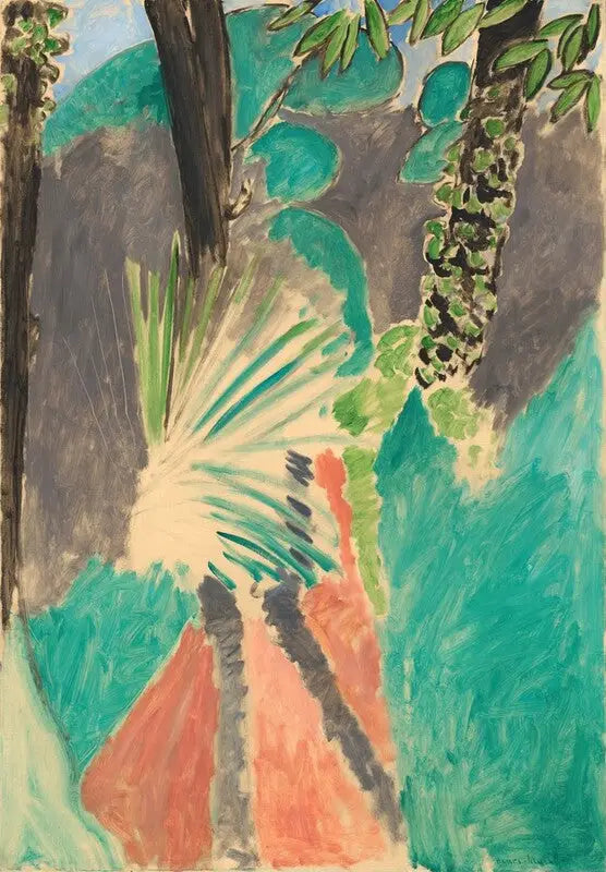 Palmiye Yaprağı, Tanca - Henri Matisse