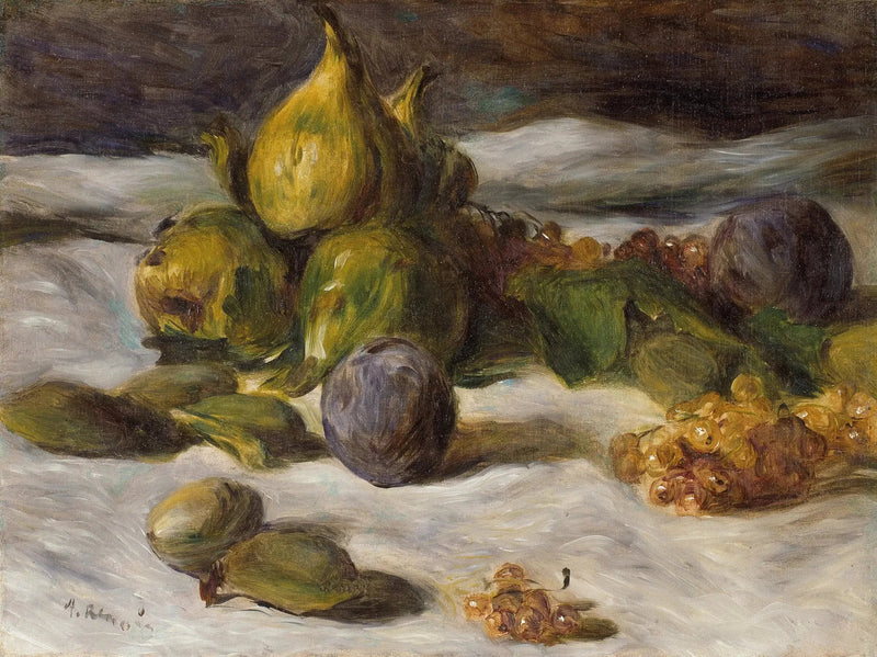 İncirler ve frenk üzümü - Pierre-Auguste Renoir