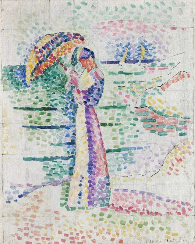 Şemsiye Altında Figür - Henri Matisse