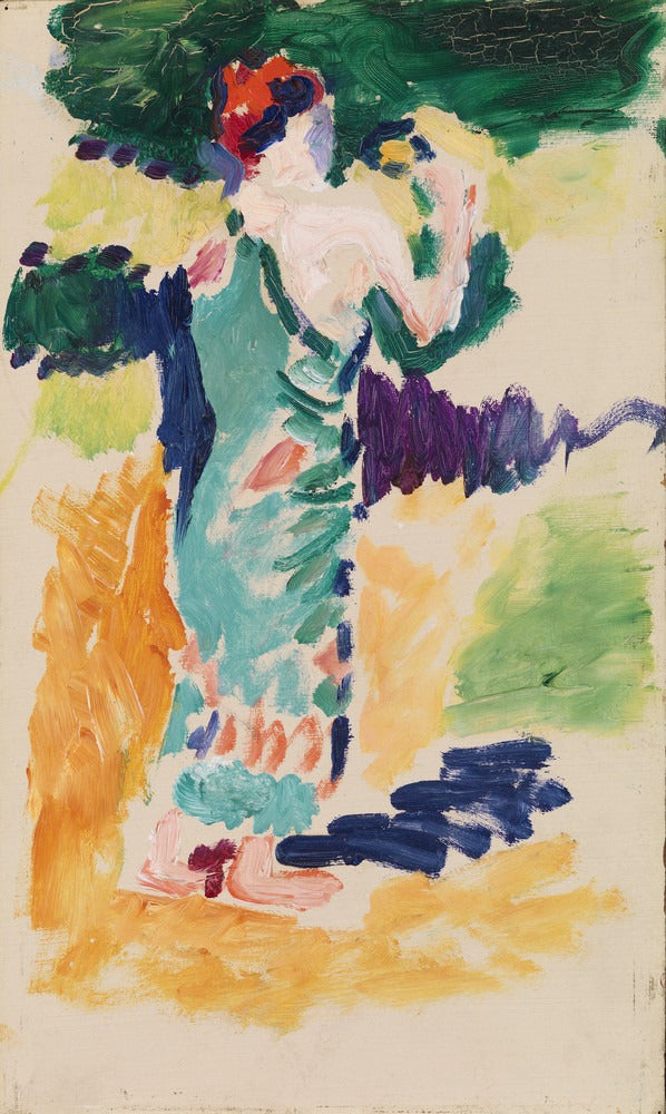 Reproduction du tableau « Figure debout - Henri Matisse » par Alpha Reproduction en peinture à l’huile