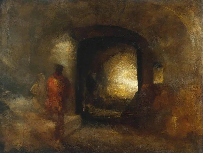 Bir Binadaki Figürler - J. M. W. Turner
