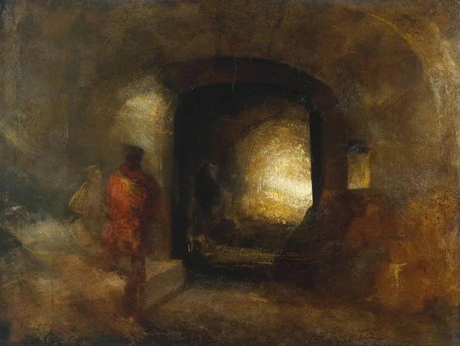 Bir Binadaki Figürler - J. M. W. Turner