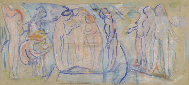 Çıplak Figürler - Edvard Munch