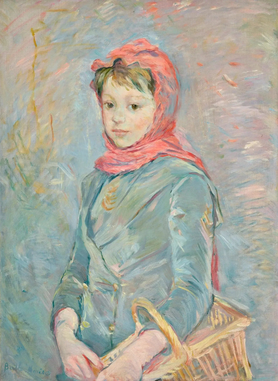 Sepet taşıyan filet - Berthe Morisot