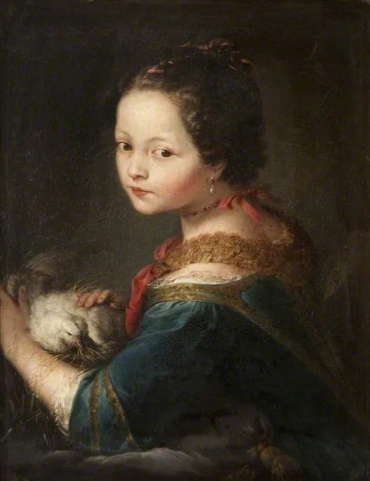 Güvercinli Kız - Anton Raphael Mengs