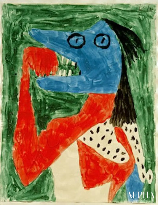 Fille affamée, 1939 - Paul Klee - Reproductions de tableaux et peintures haut de gamme