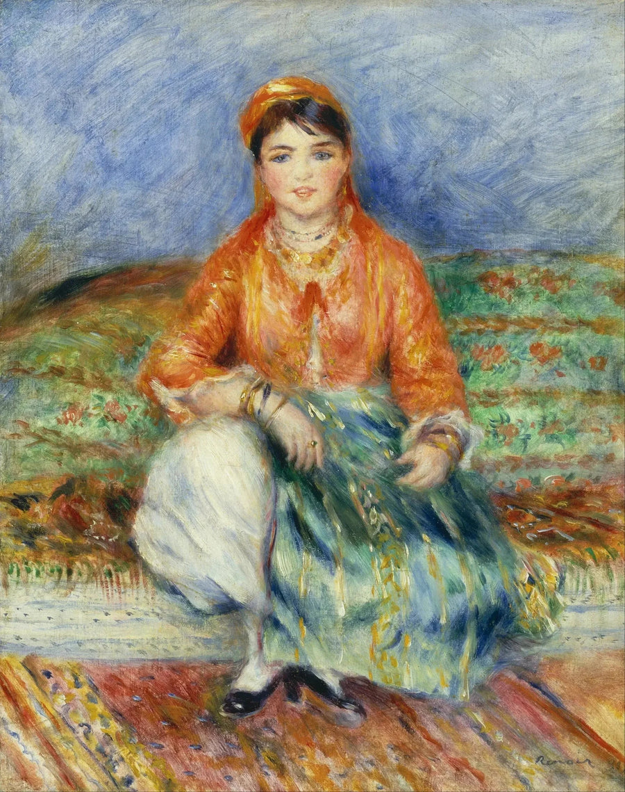 Cezayirli Kız - Pierre-Auguste Renoir