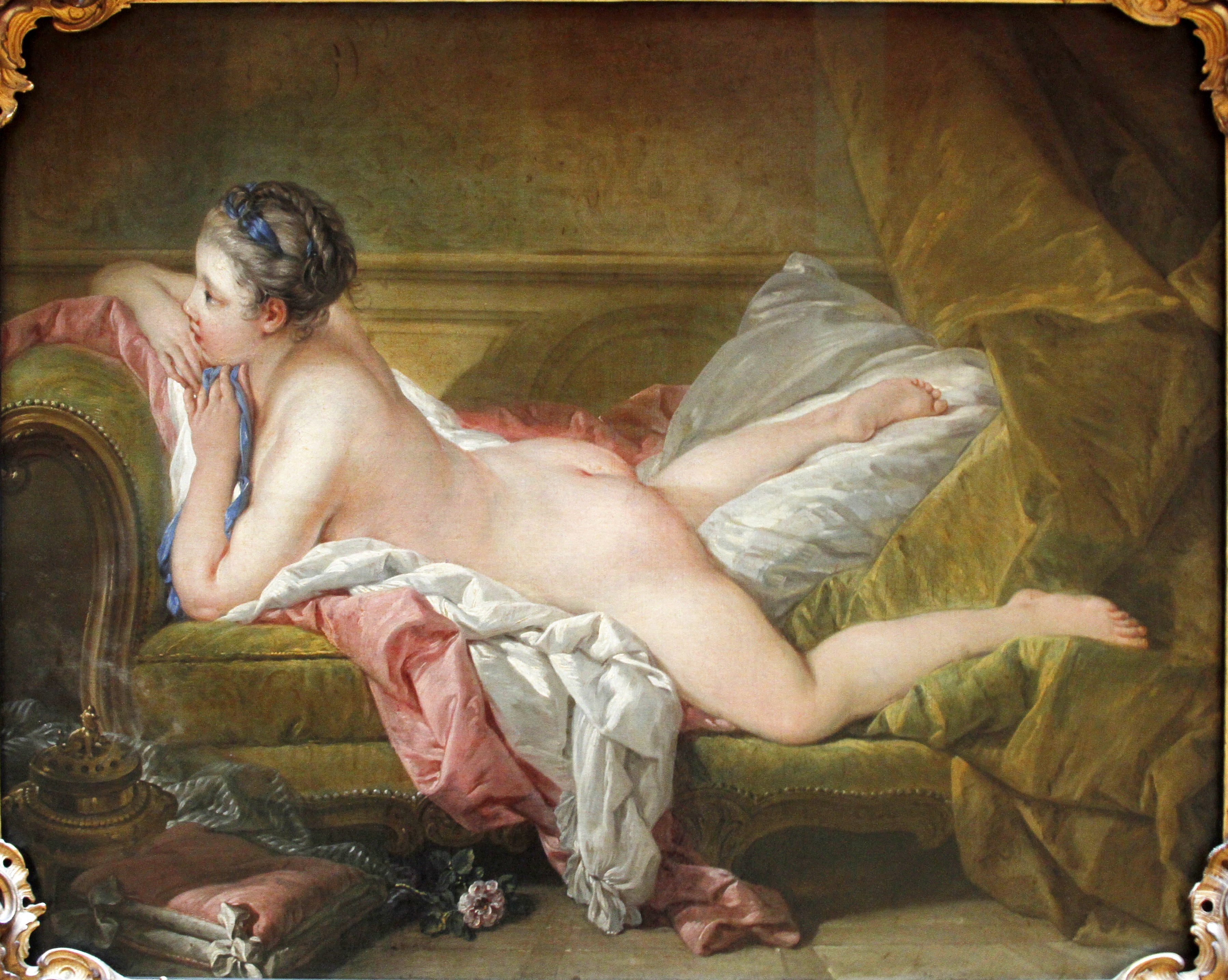 Fille allongée - François Boucher