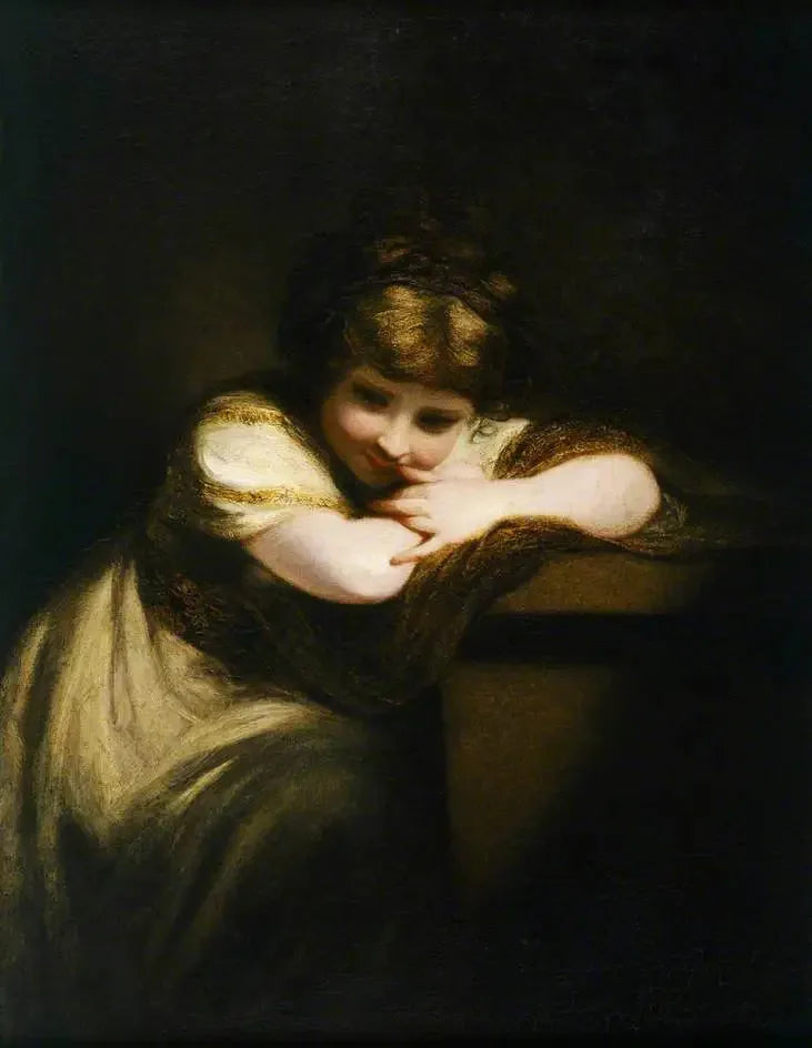 Gülümseyen Kız, Bir Kaideye Dayanmış - Joshua Reynolds