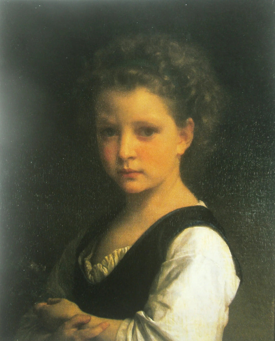 Menekşeli Kız - Bouguereau