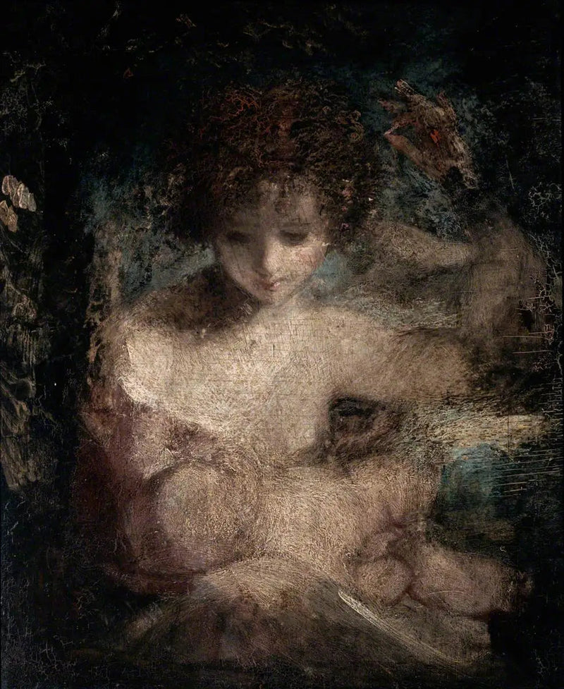 Bebekli Kız - Joshua Reynolds