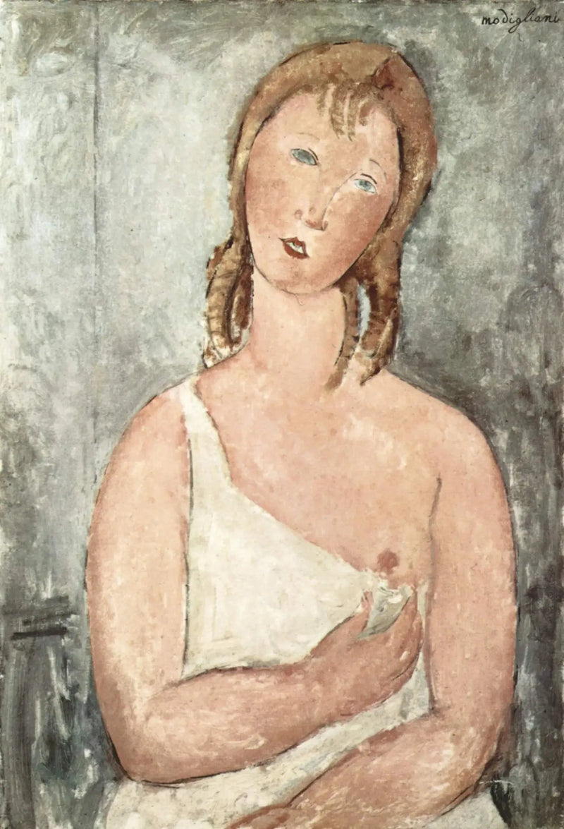 Gömlekli Kız - Amedeo Modigliani