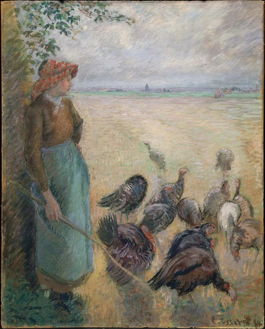 Türkiye Kızı - Camille Pissarro