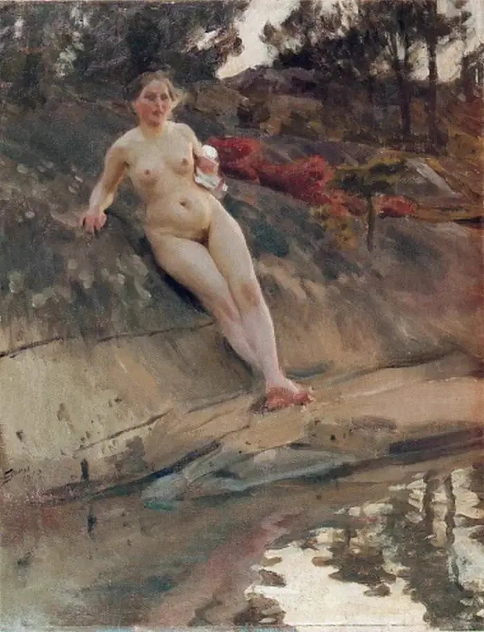 Kız Güneşleniyor - Anders Zorn