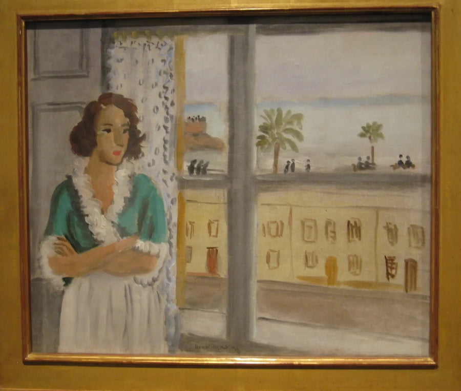 Pencereden Yakın Kız - Henri Matisse