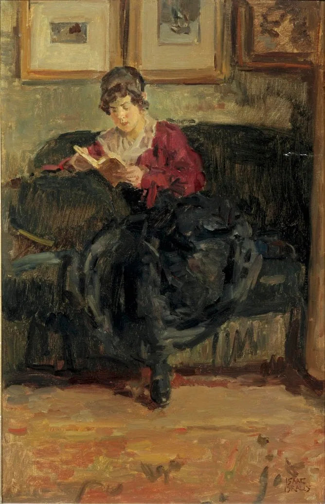 kız okuyan - Isaac Israëls