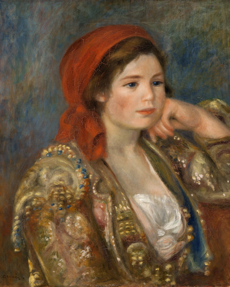 İspanyol Ceketli Kız - Pierre-Auguste Renoir