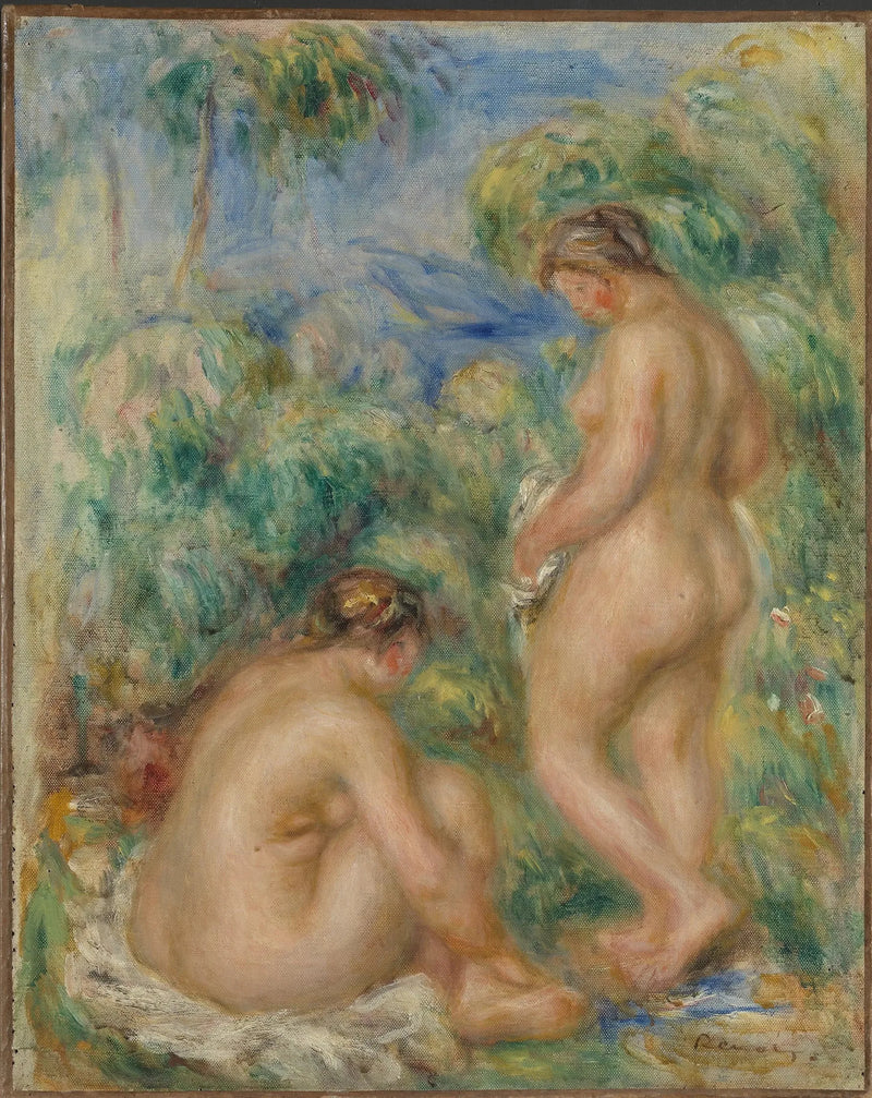Badende Kızları - Pierre-Auguste Renoir
