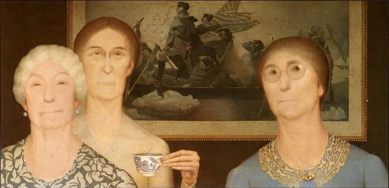 Devrim Kızları - Grant Wood