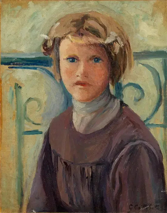 Balkondaki Kız - Gustave Caillebotte