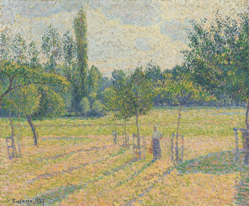 Akşamüstü bizim meramızda - Camille Pissarro