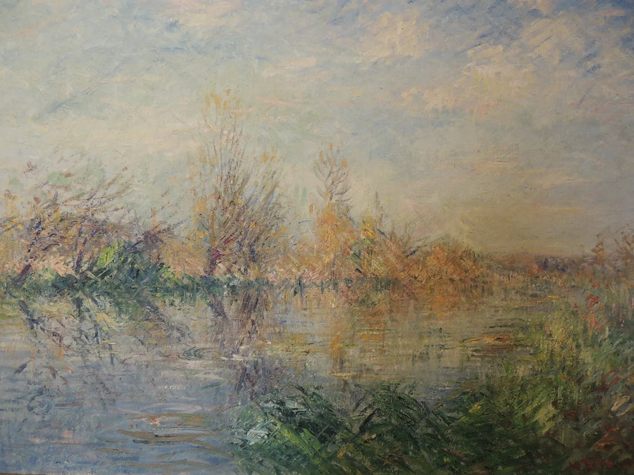 Son Sonbahar, Vaudreuil'deki Eure Nehri - Gustave Loiseau