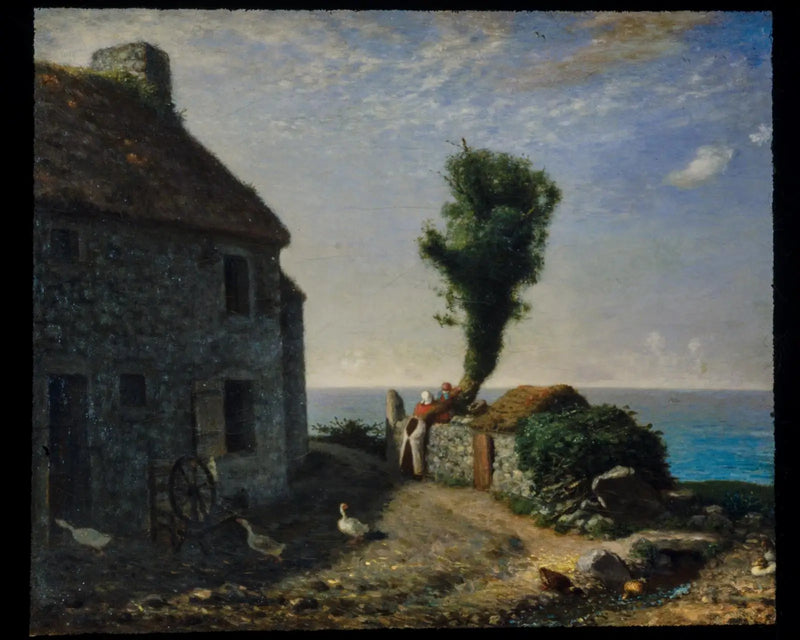 Gruchy Köyü'nün Sonu - Jean-François Millet