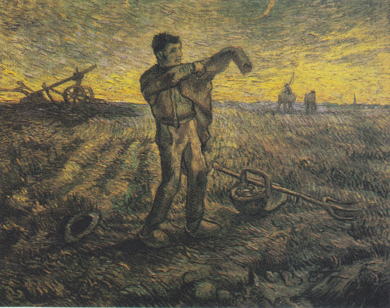 Akşam: Günün sonu (Millet'ten sonra) - Vincent van Gogh