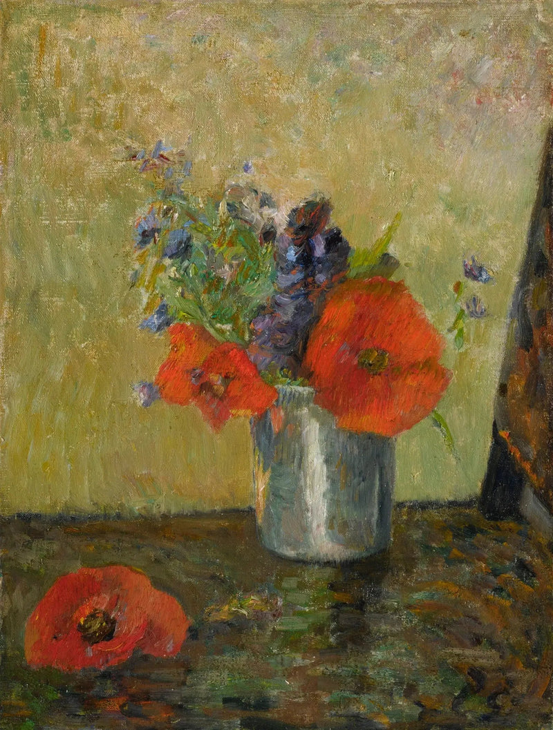 Yaz Çiçekleri Bir Bardakta - Paul Gauguin