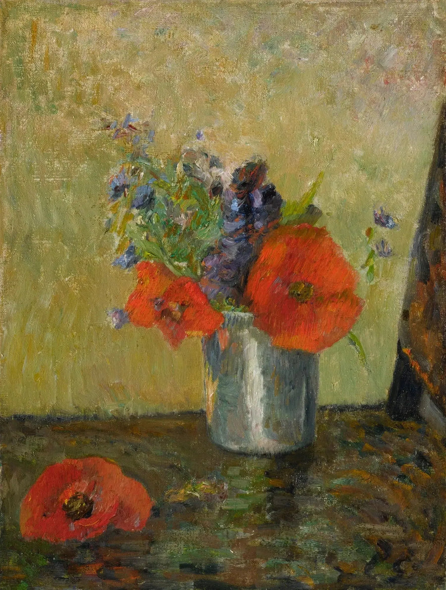 Yaz Çiçekleri Bir Bardakta - Paul Gauguin