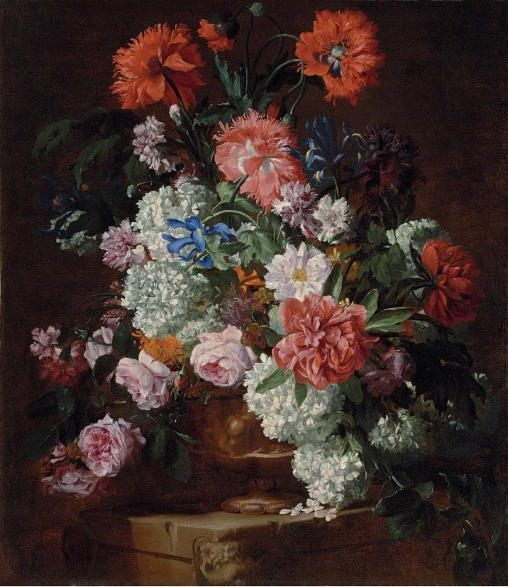 Fleurs dans un vase de terre cuite – Hieronymus Galle