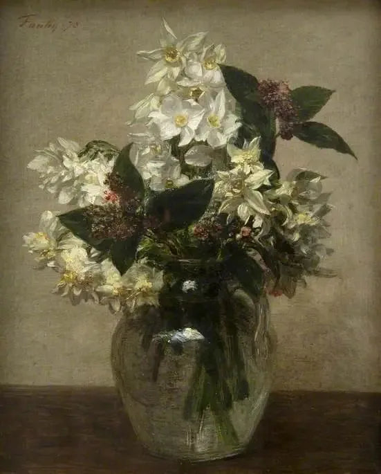 İlkbahar Çiçekleri - Henri Fantin-Latour